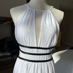 Flowy white maxi dress from Express. Only used twice